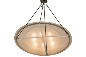 Meyda Tiffany - 163033 - Eight Light Pendant - Commerce - Oil Rubbed Bronze