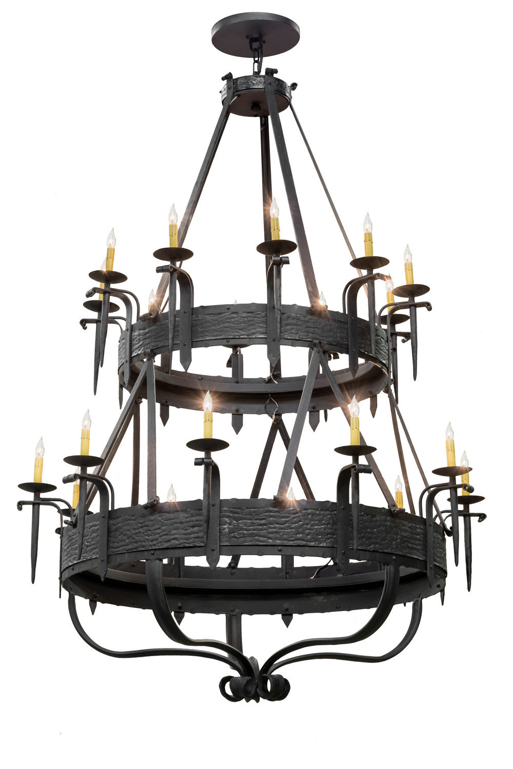 Meyda Tiffany - 166715 - 20 Light Chandelier - Costello - Costello Black