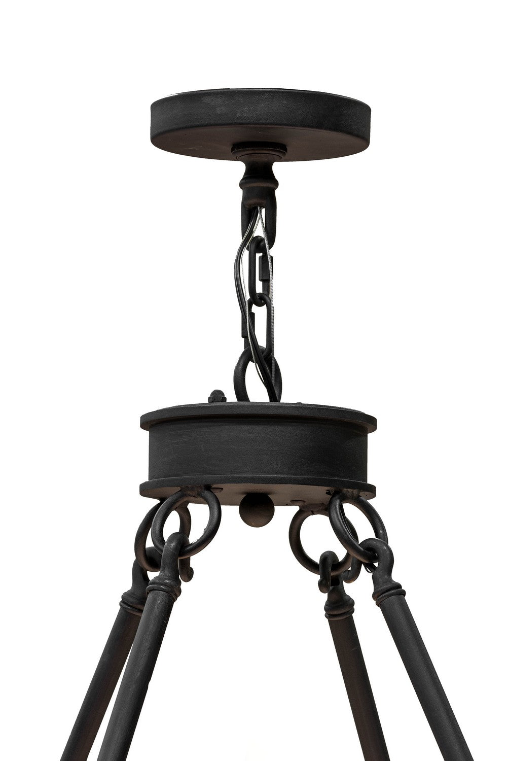 Meyda Tiffany - 166955 - 12 Light Chandelier - Lorenzo - Black Metal