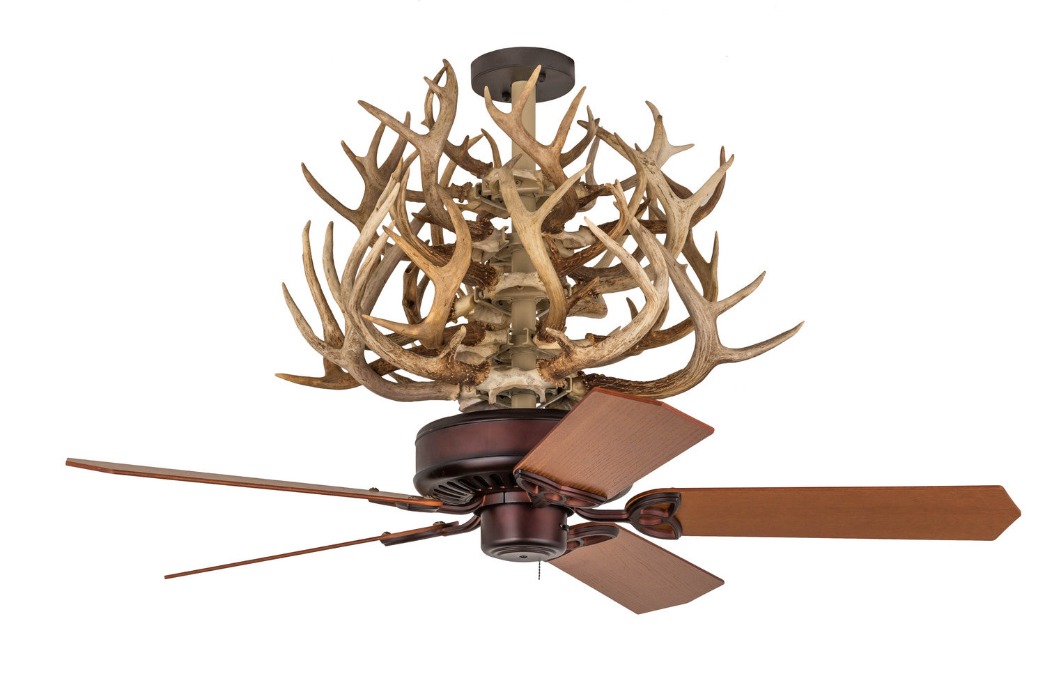 Meyda Tiffany - 167253 - 52"Ceiling Fan - Antlers - Oil Rubbed Bronze