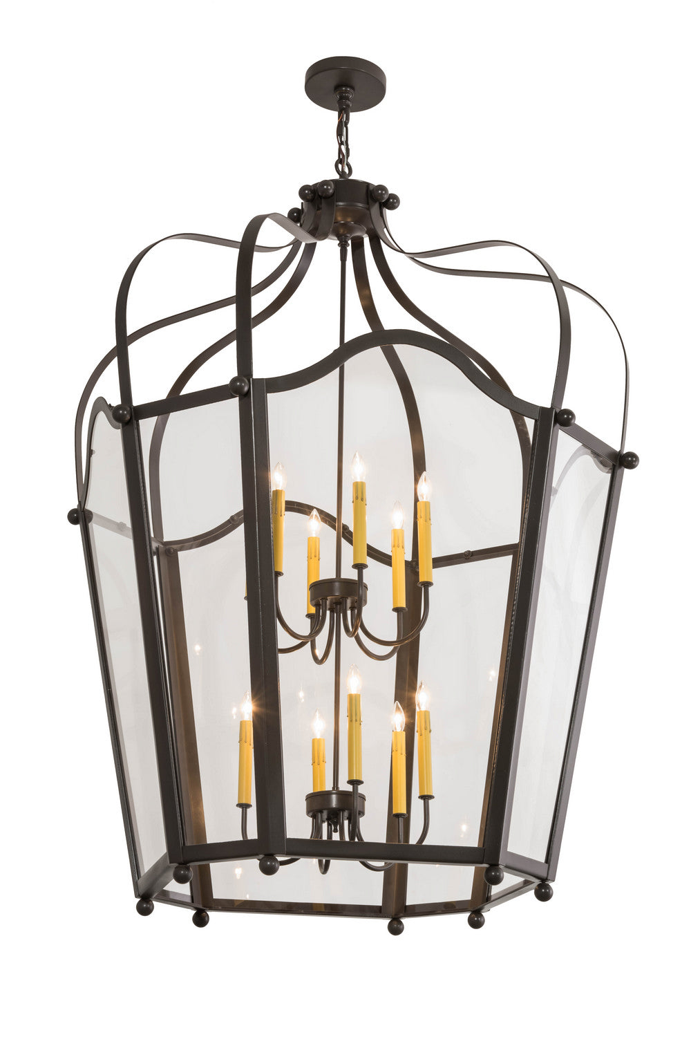 Meyda Tiffany - 168566 - 12 Light Pendant - Citadel - Timeless Bronze