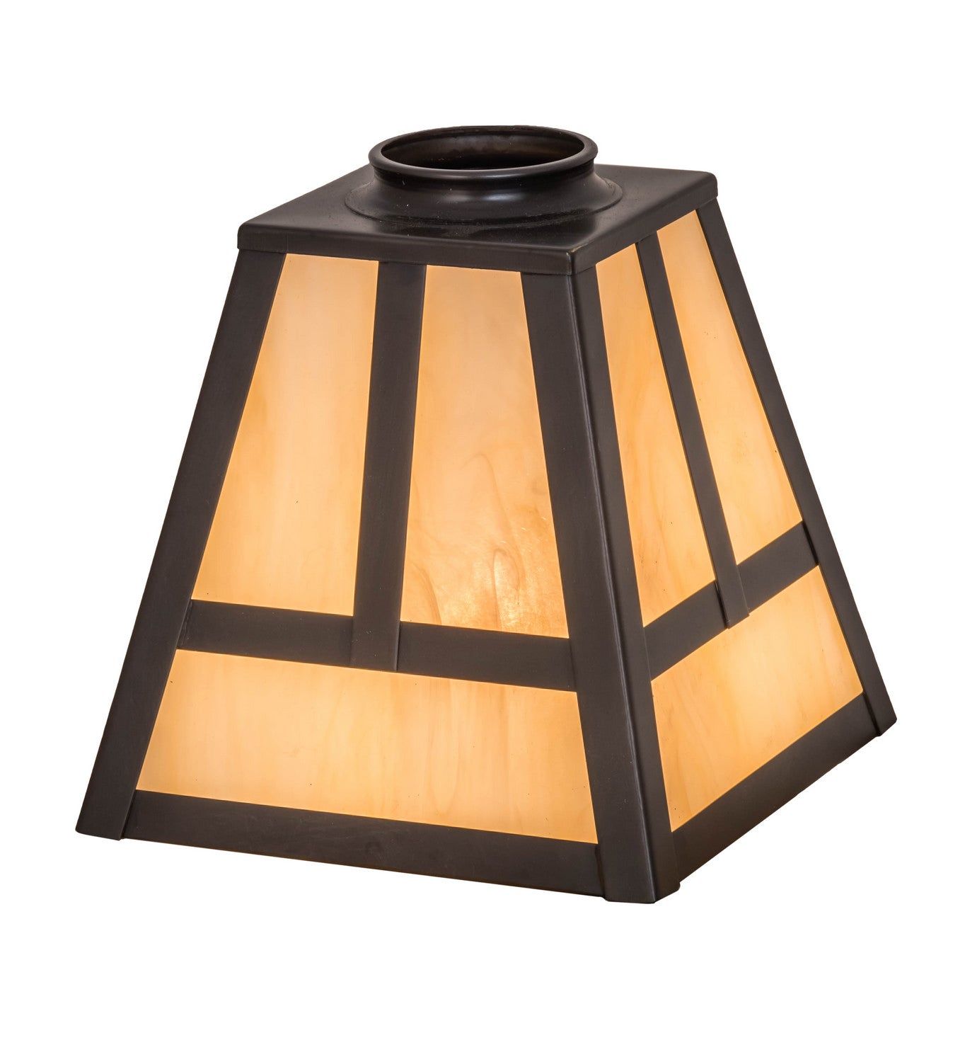 Meyda Tiffany - 169073 - Shade - T" Mission" - Craftsman Brown