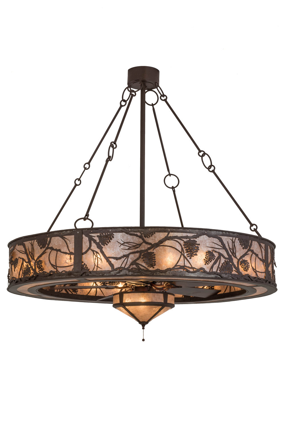 Meyda Tiffany - 169287 - 19 Light Chandelier - Whispering Pines - Cafe-Noir