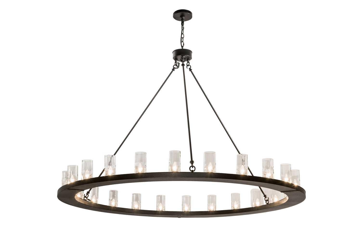 Meyda Tiffany - 169898 - 24 Light Chandelier - Loxley - Textured Black