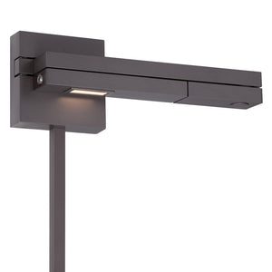 W.A.C. Lighting - BL-1021R-BZ - LED Swing Arm Wall Lamp - Flip - Bronze