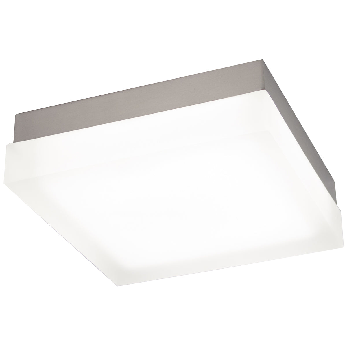 W.A.C. Lighting - FM-4009-27-BN - LED Flush Mount - Dice - Brushed Nickel