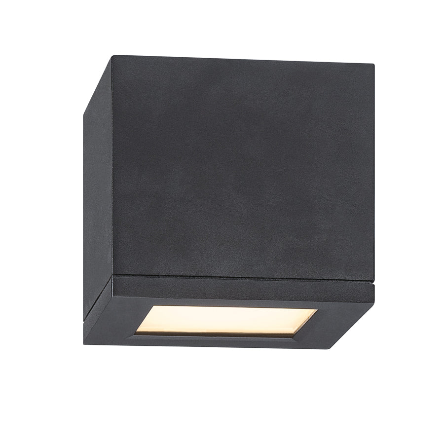 W.A.C. Lighting - FM-W2505-BK - LED Flush Mount - Rubix - Black