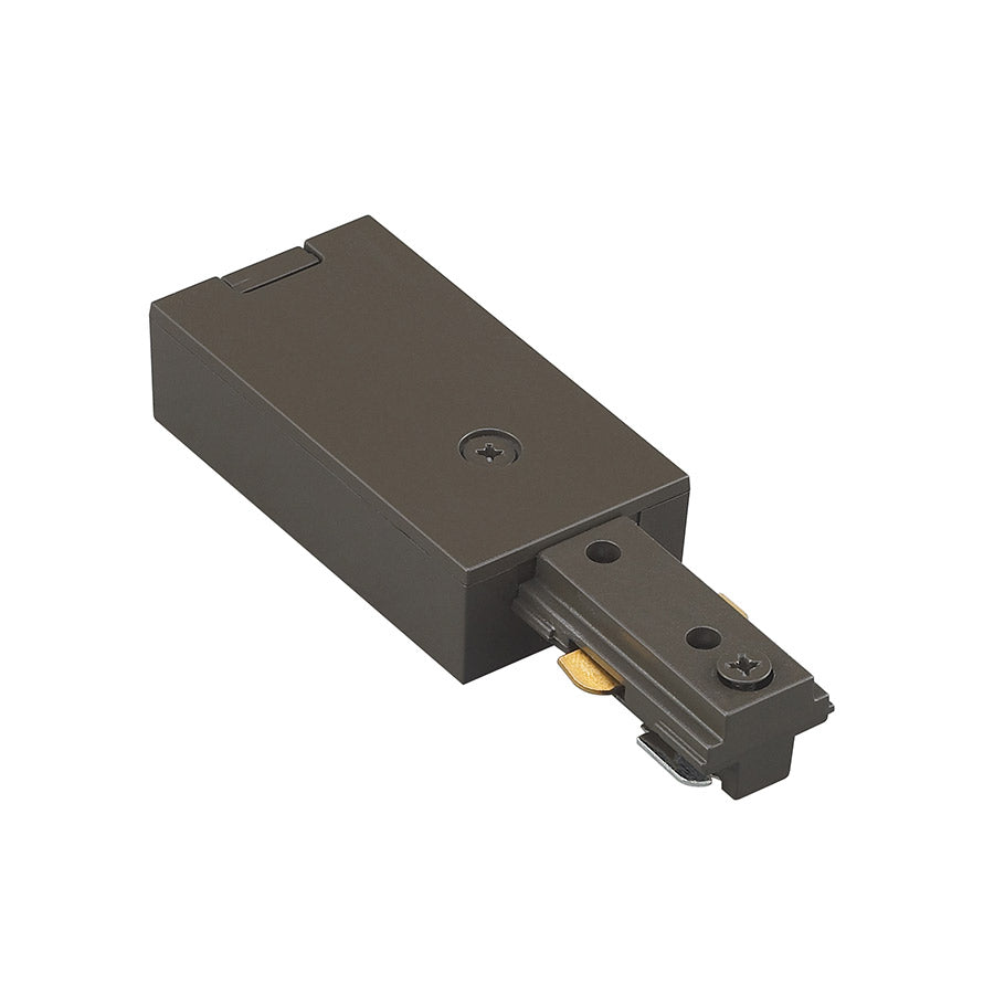 W.A.C. Lighting - HLE-DB - Track Connector - H Track - Dark Bronze