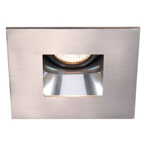 W.A.C. Lighting - HR-D412-S-SC/BN - 4in Adjustable Open Reflector Trim - 4" Low Voltage - Specular Clear/Brushed Nickel