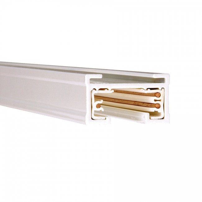 W.A.C. Lighting - J2-T4-WT - Track Two Circuit - J Track - White