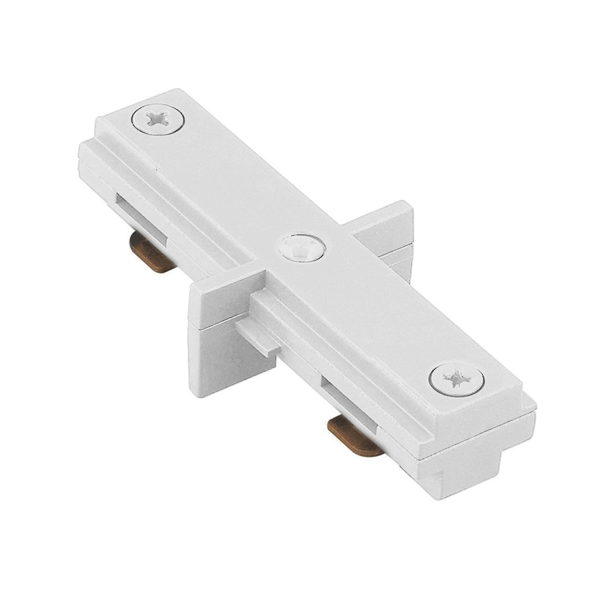 W.A.C. Lighting - JI-DEC-WT - Track Connector - J Track - White