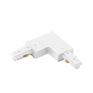 W.A.C. Lighting - JL-LEFT-WT - Track Connector - J Track - White