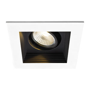 W.A.C. Lighting - MT-3LD111NA-F930BK - LED Single Light New Construction Housing with Trim and Light Engine - Mini Led Multiple Spots - Black