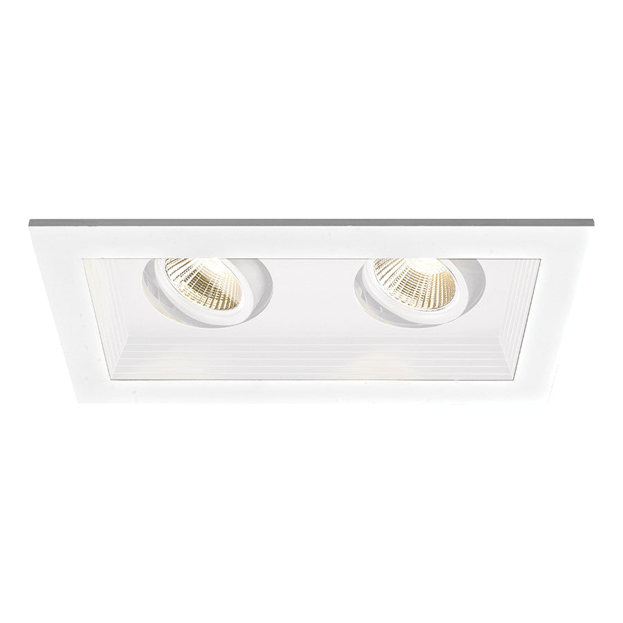 W.A.C. Lighting - MT-3LD211NA-F930WT - LED Two Light New Construction Housing with Trim and Light Engine - Mini Led Multiple Spots - White