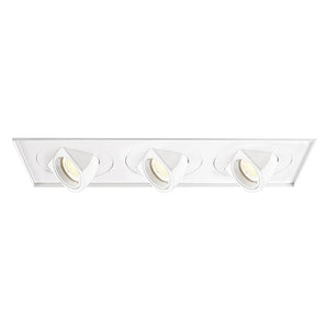 W.A.C. Lighting - MT-5LD325TL-F927WT - LED Multiple Three Light Invisible Trim with Light Engine - Tesla - White