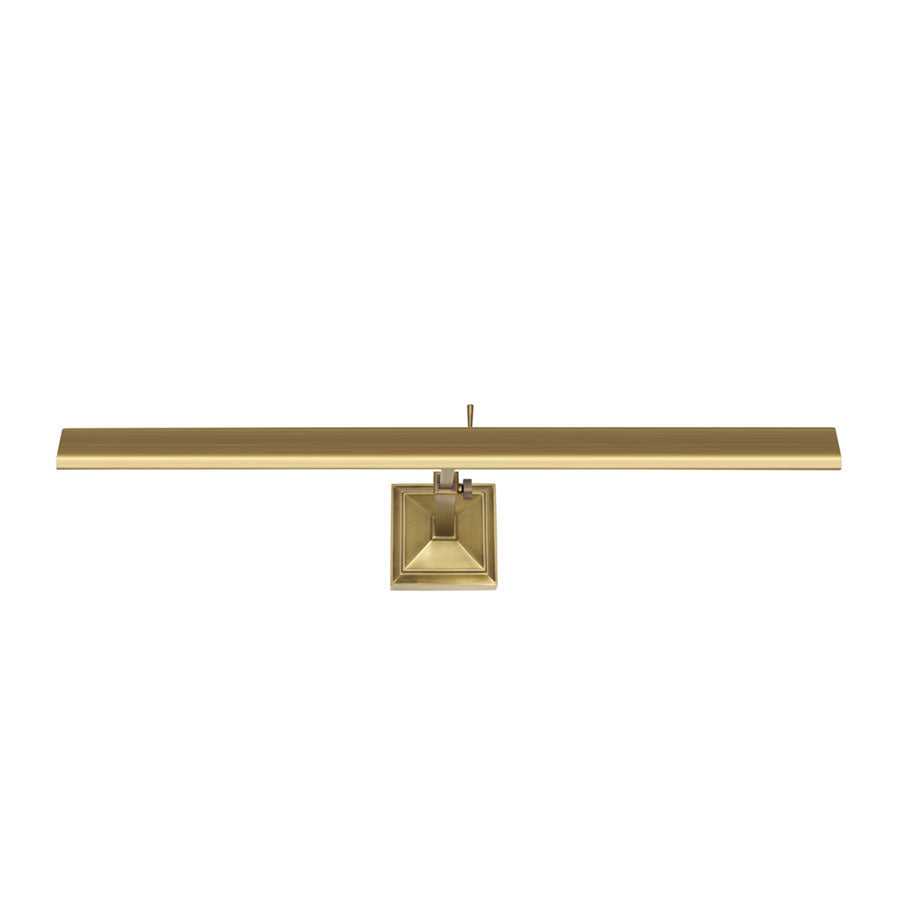 W.A.C. Lighting - PL-LED24-27-BB - LED Picture Light - Hemmingway - Burnished Brass