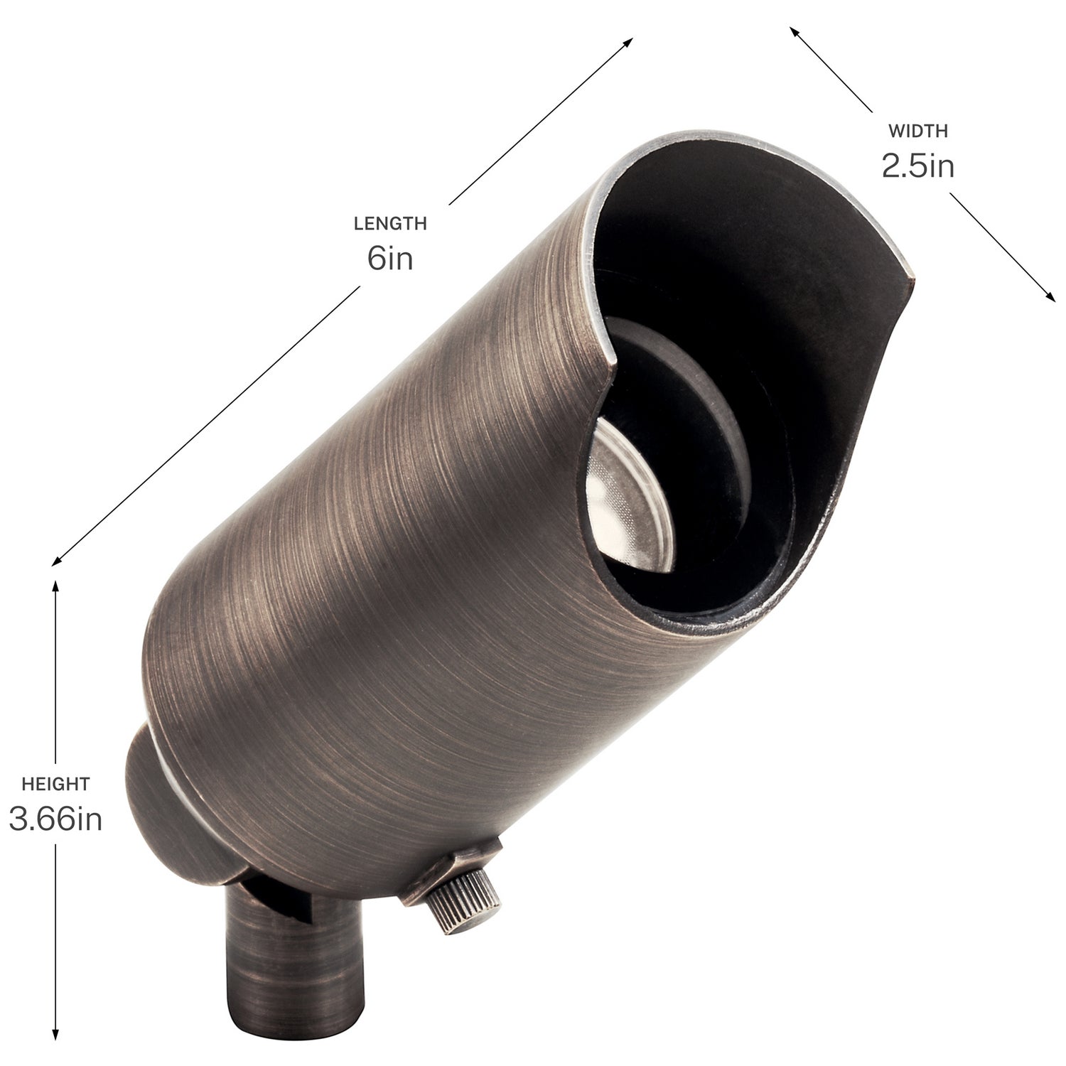 Kichler - 15384CBR - One Light Accent - Centennial Brass