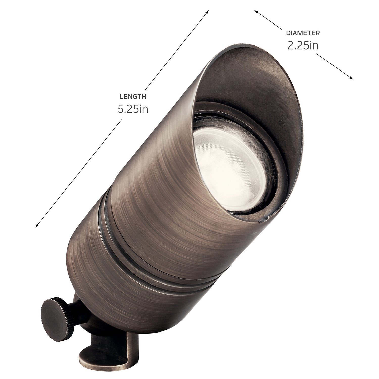 Kichler - 15475CBR - One Light Accent - Centennial Brass