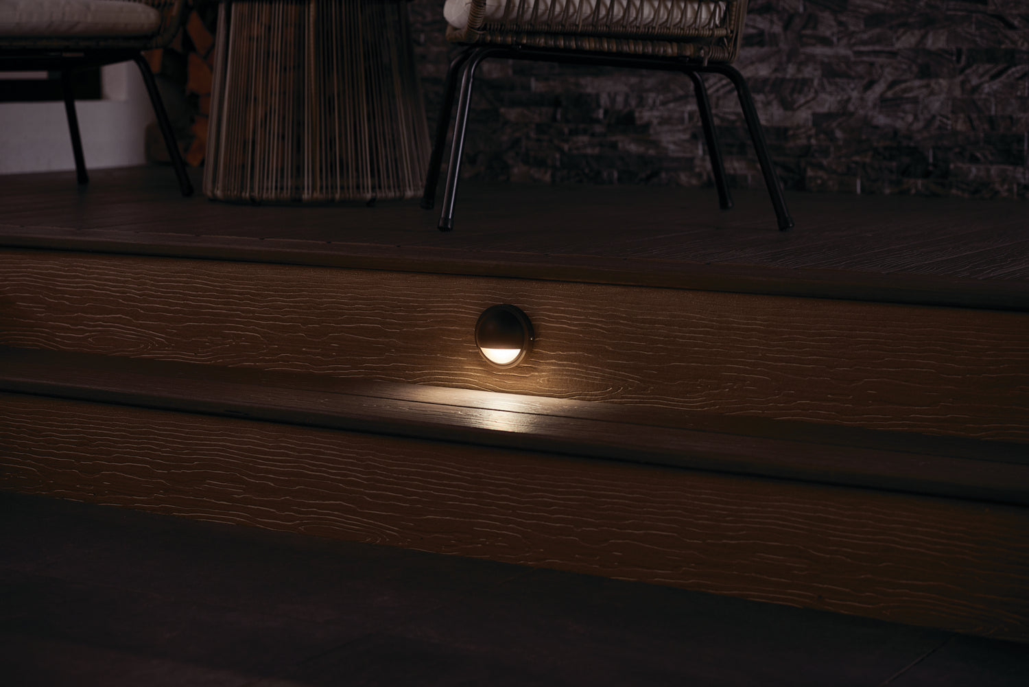 Kichler - 15764AZT27R - LED Deck Light - Textured Architectural Bronze