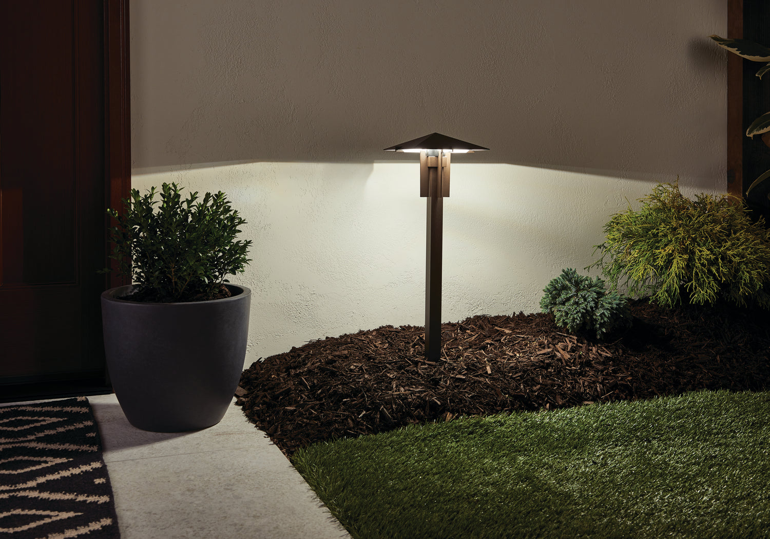 Kichler - 15803AZT30R - LED Path Light - Textured Architectural Bronze