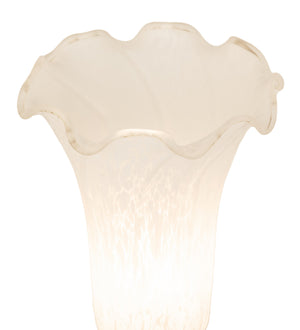 Meyda Tiffany - 11031 - One Light Mini Lamp - White - Antique Brass