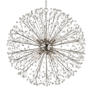 Hudson Valley - 6030-PN - Ten Light Chandelier - Dunkirk - Polished Nickel