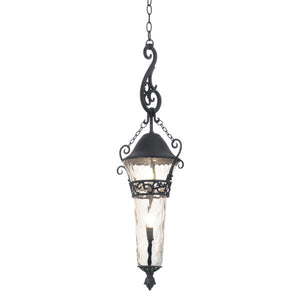 Kalco - 9417MB - Two Light Outdoor Hanging Lantern - Anastasia - Textured Matte Black