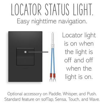 Legrand - AALSL6 - Locator Status Light - adorne - Clear