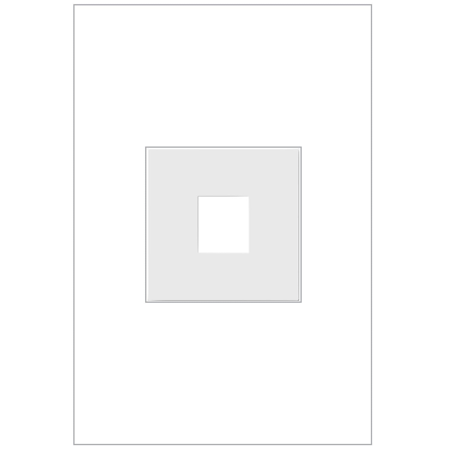 Legrand - AC1PFW1 - 1-Port Keystone Frame - Adorne - White