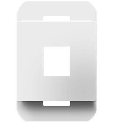 Legrand - AC1PFW1 - 1-Port Frame - adorne - White