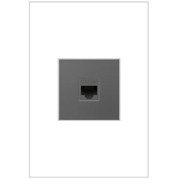 Legrand - AC5ERJ45M1 - Cat 5e RJ45 Data/Phone Insert - adorne - Magnesium