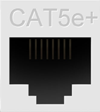 Legrand - AC5ERJ45W1 - Cat 5e RJ45 Data/Phone Insert - adorne - White