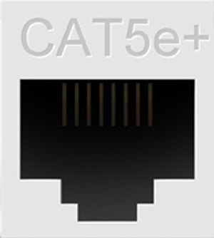 Legrand - AC5ERJ45W1 - Cat 5e RJ45 Data/Phone Insert - adorne - White