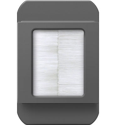 Legrand - ACBRSTPM1 - In-Wall Cable Access Port - adorne - Magnesium