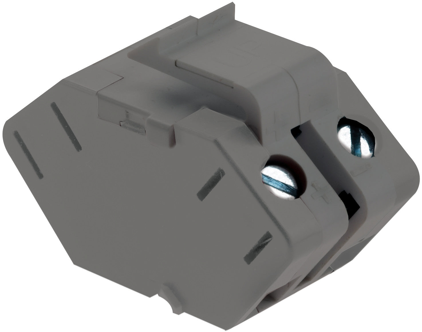 Legrand - ACSSIM1 - Single Keystone Speaker Connector - Adorne - Magnesium