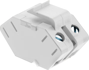 Legrand - ACSSIW1 - Single Keystone Speaker Connector - Adorne - White