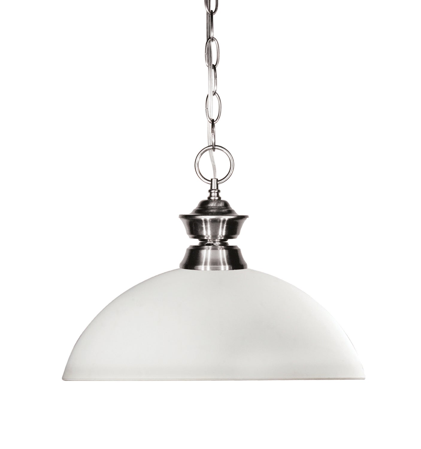 Z-Lite - 100701BN-DMO14 - One Light Pendant - Shark - Brushed Nickel