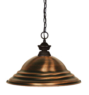 Z-Lite - 100701BRZ-SAC - One Light Pendant - Shark - Bronze