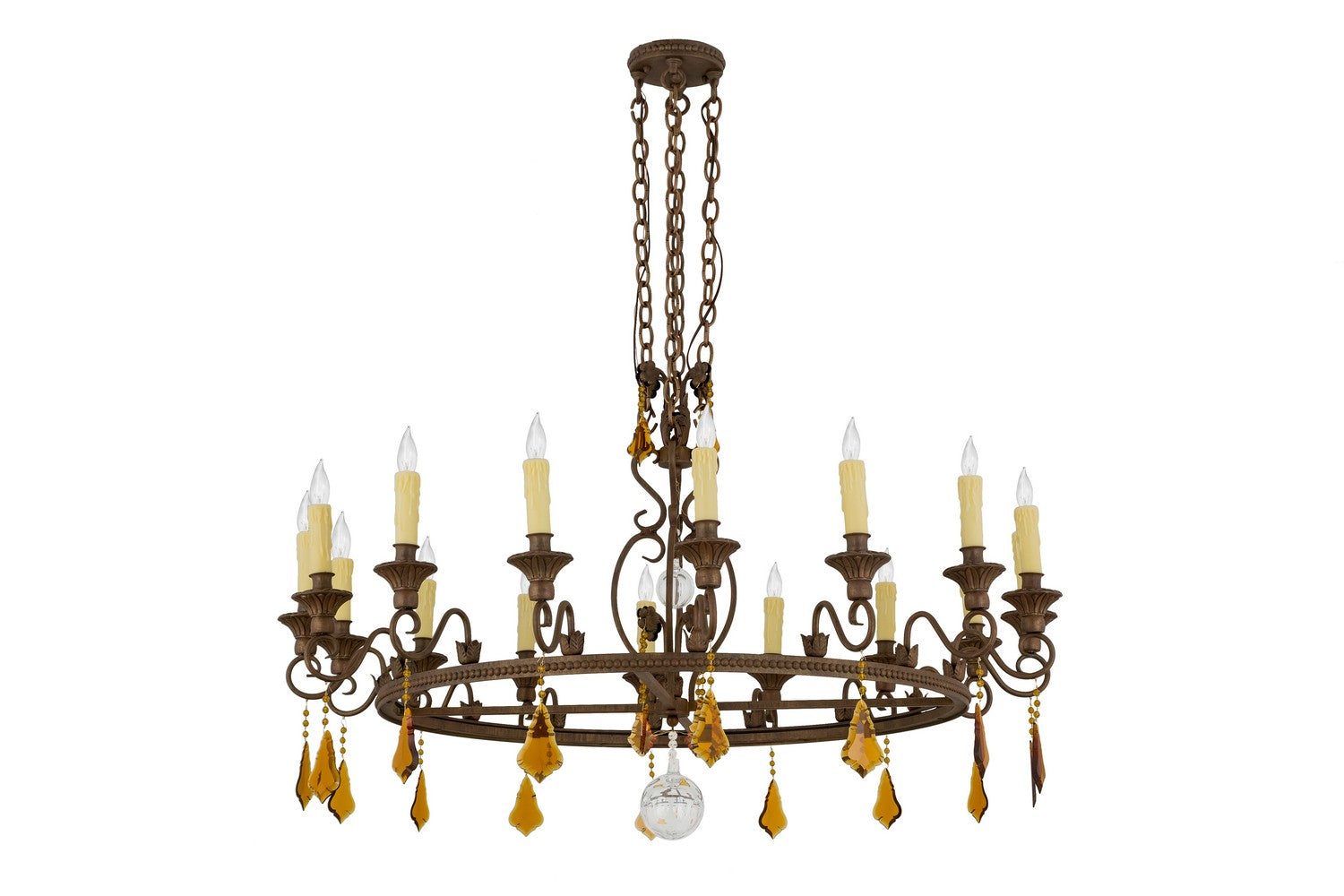 Meyda Tiffany - 157192 - 16 Light Chandelier - Peak - Cortez Gold