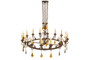 Meyda Tiffany - 157192 - 16 Light Chandelier - Peak - Cortez Gold