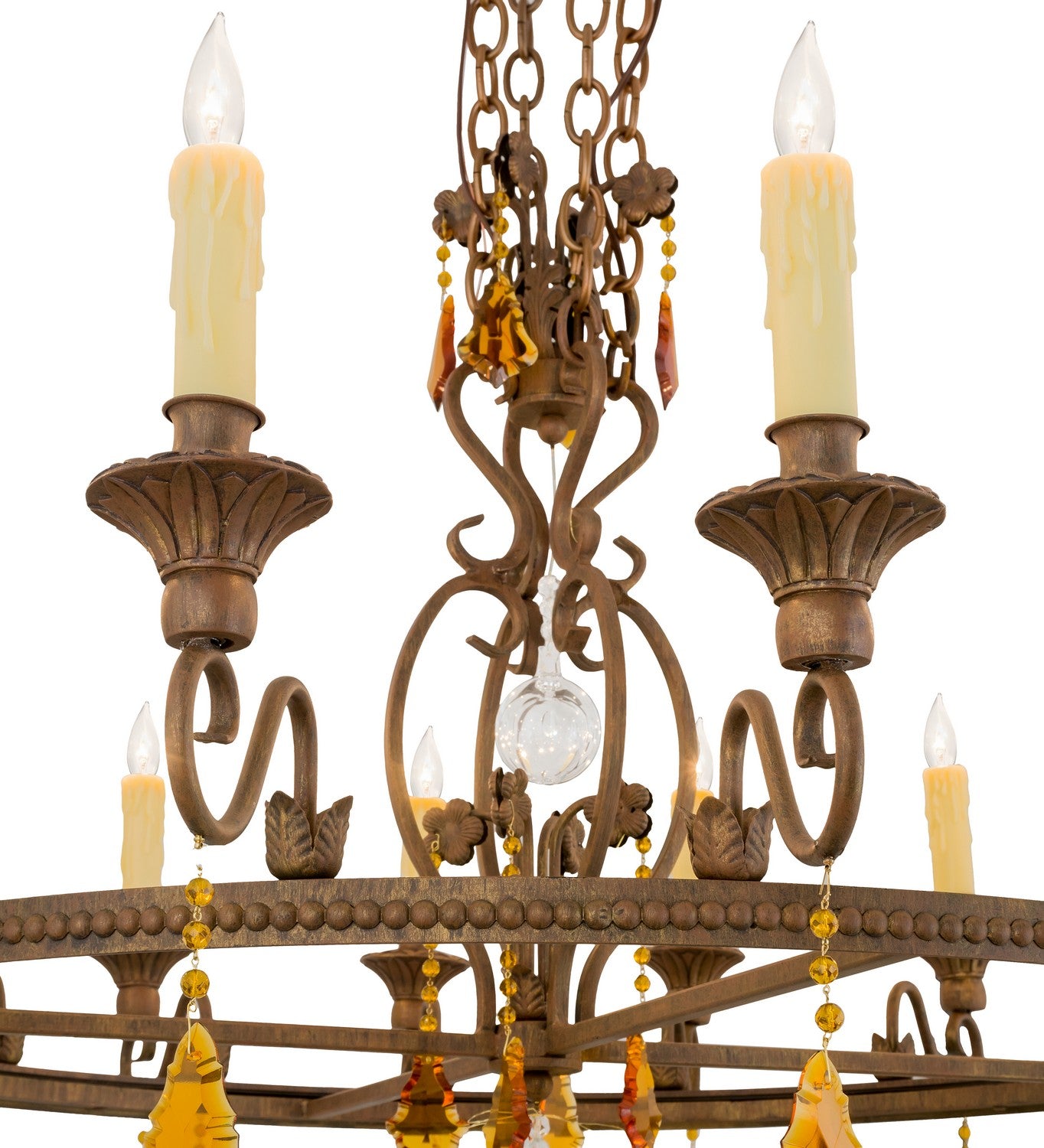 Meyda Tiffany - 157192 - 16 Light Chandelier - Peak - Cortez Gold