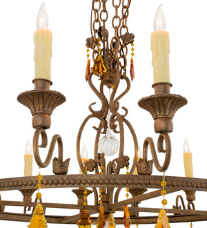 Meyda Tiffany - 157192 - 16 Light Chandelier - Peak - Cortez Gold