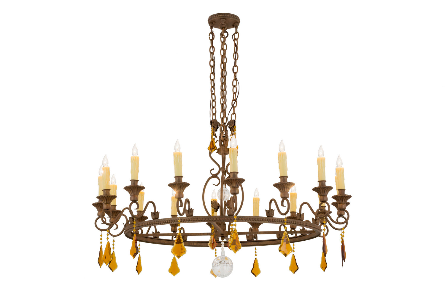 Meyda Tiffany - 157192 - 16 Light Chandelier - Peak - Cortez Gold