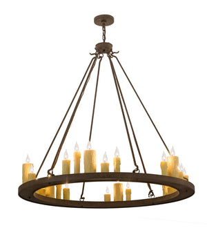 Meyda Tiffany - 165065 - 24 Light Chandelier - Deina - Classic Rust