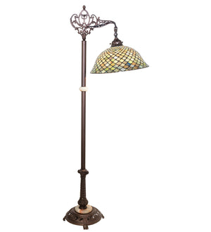 Meyda Tiffany - 65838 - One Light Floor Lamp - Fishscale - Antique Copper