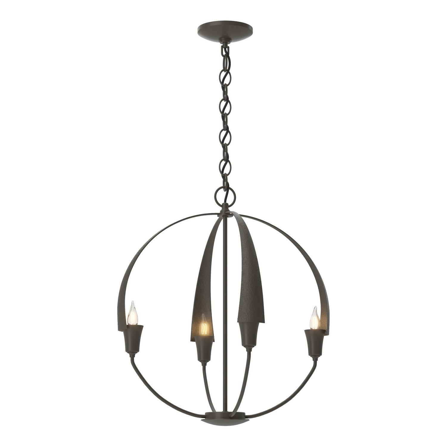 Hubbardton Forge - 104201-SKT-89 - Cirque Small Chandelier - Cirque - Ink