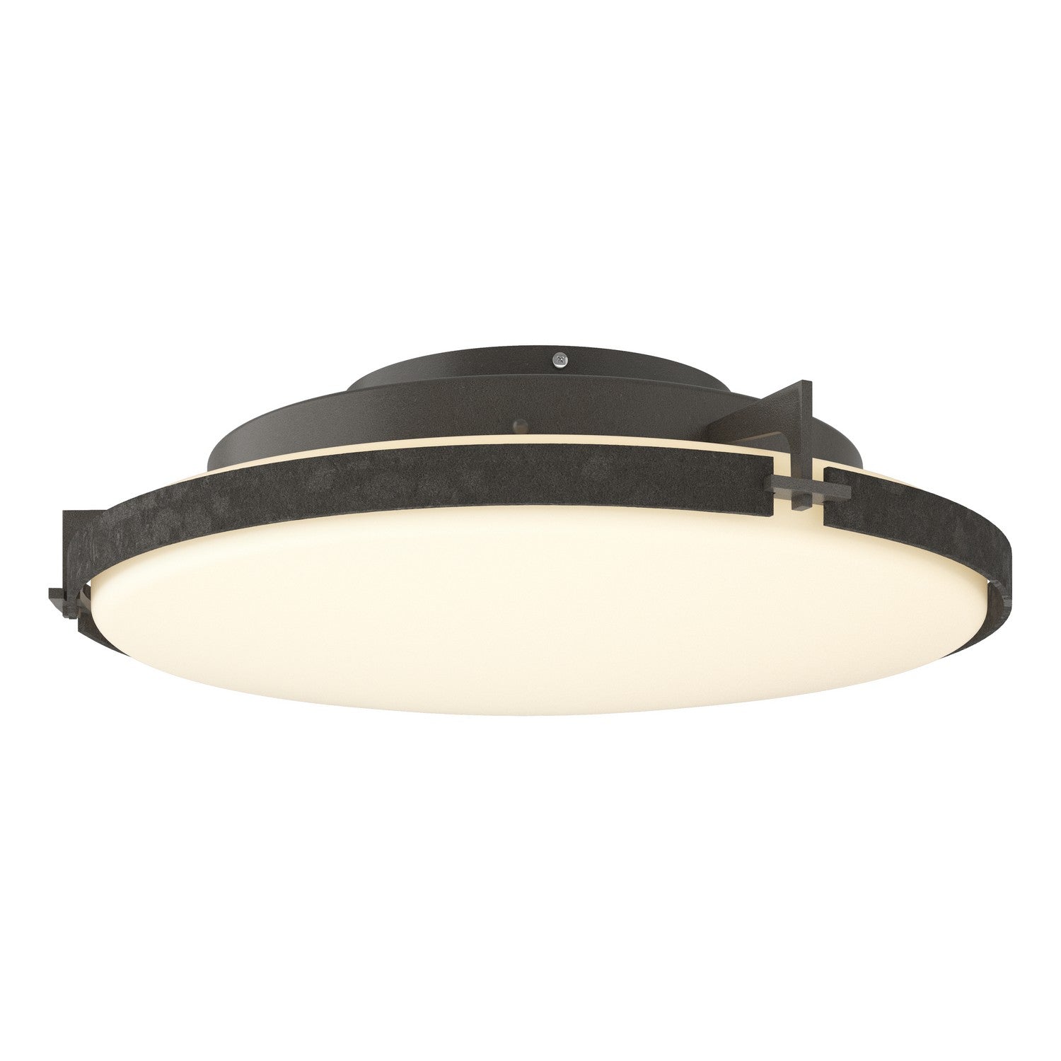Hubbardton Forge - 126747-LED-89-GG0437 - Metra LED Flush Mount - Metra - Ink