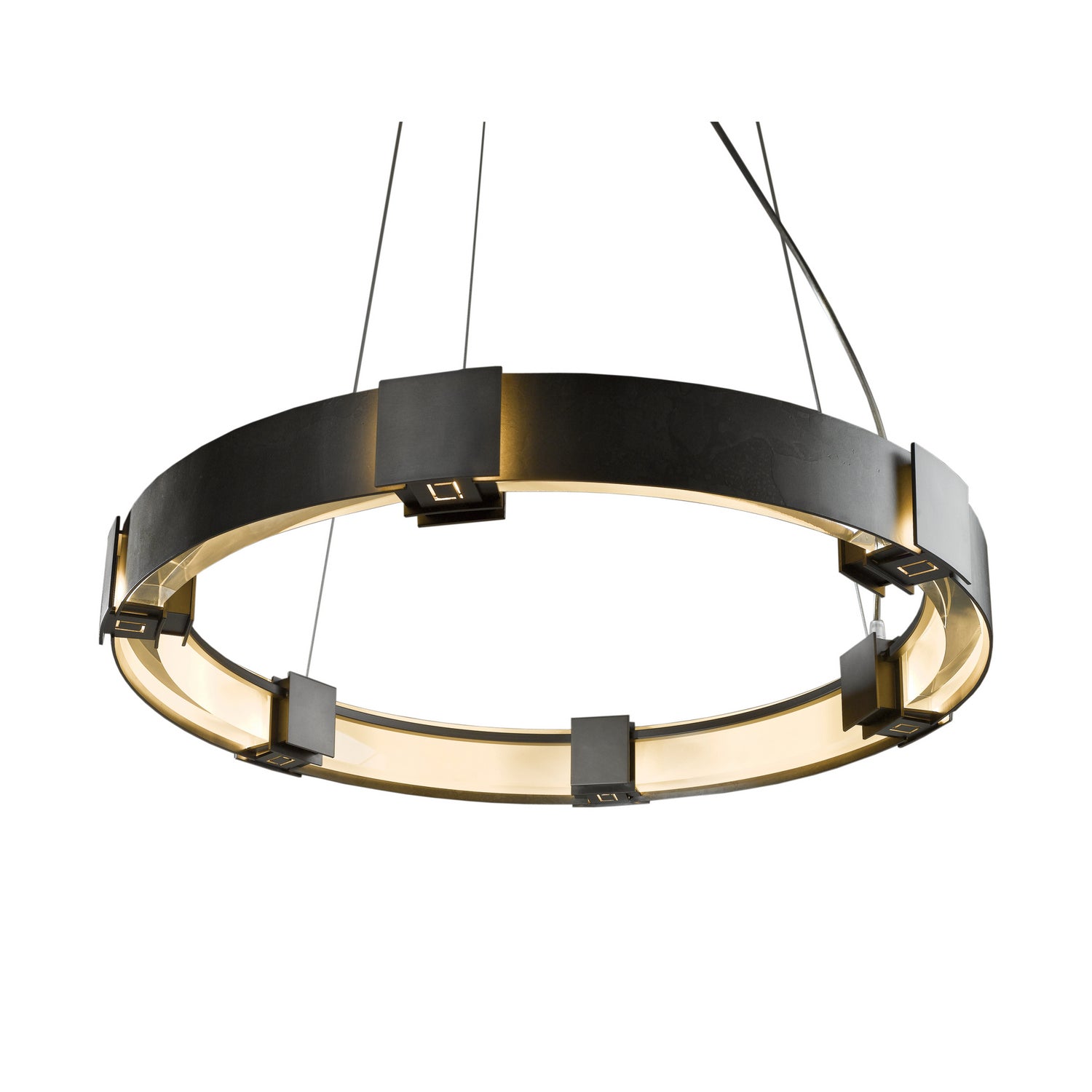 Hubbardton Forge - 138585-SKT-STND-07-ZM0399 - Six Light Pendant - Aura - Dark Smoke