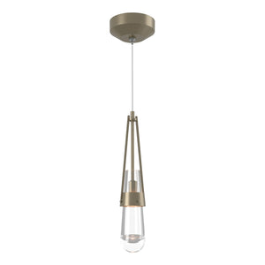 Hubbardton Forge - 161040-SKT-STND-84-ZM0434 - One Light Mini Pendant - Link - Soft Gold