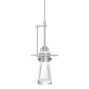 Hubbardton Forge - 161065-SKT-STND-82-ZM0349 - One Light Mini Pendant - Erlenmeyer - Vintage Platinum